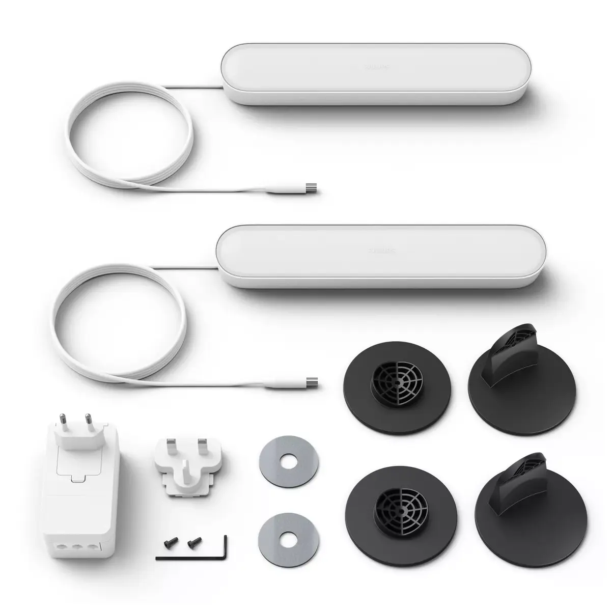 Gaismas joslas dubultais komplekts Philips Hue White and colour ambience Photo 9