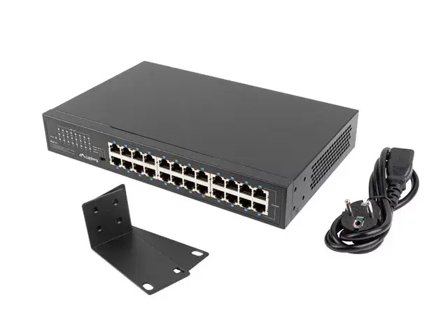 LANBERG RSGE-24 Nevadāms 24 portu Gigabit slēdzis Photo 4