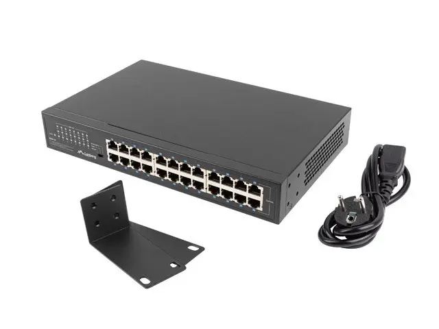 LANBERG RSGE-24 Unmanaged 24-Port Gigabit Switch Photo 10