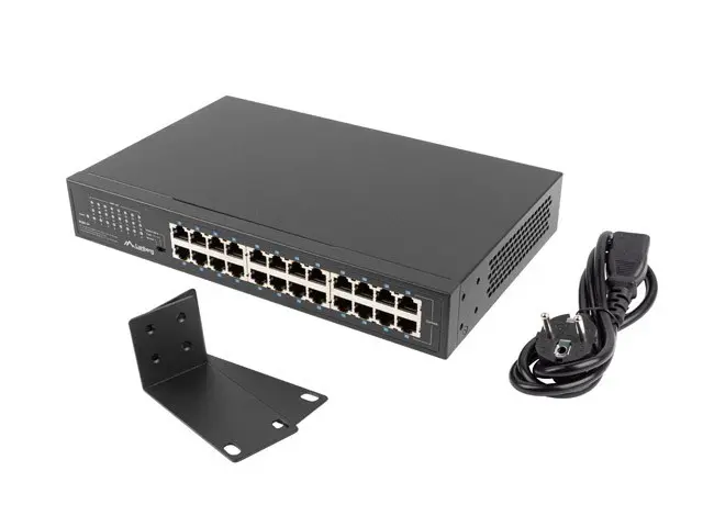 LANBERG RSGE-24 Unmanaged 24-Port Gigabit Switch Photo 12