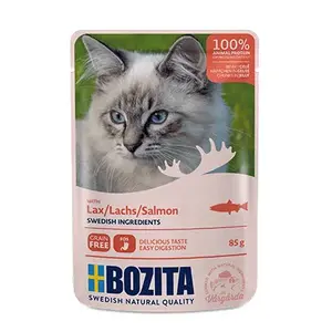 Bozita Moist Cat Food, Fish Flavor, 85 g