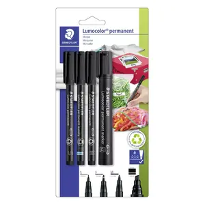 Маркер Staedtler Lumocolor 60 4 шт.