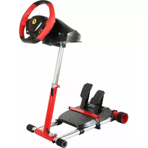 Wheel Stand Pro V2 Rosso adjustable-height wheel stand for racing wheels — compatible with most models