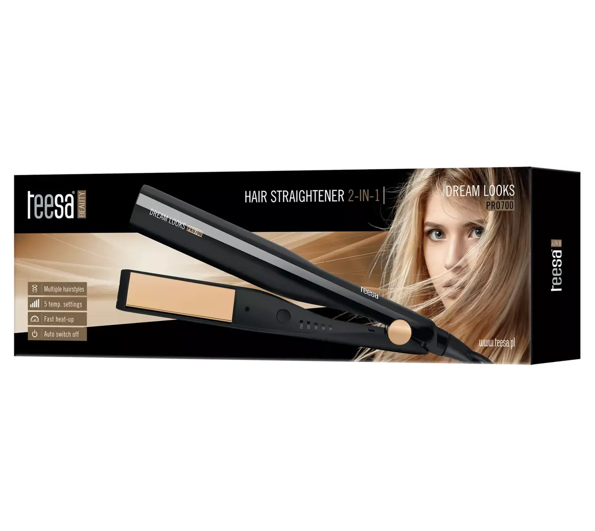 Выпрямитель и плойка Teesa DREAM LOOKS PRO 700 Photo 4