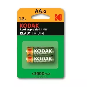 Перезаряжаемая батарея Ni‑MH AA 2600 mAh (2 шт.) — Kodak
