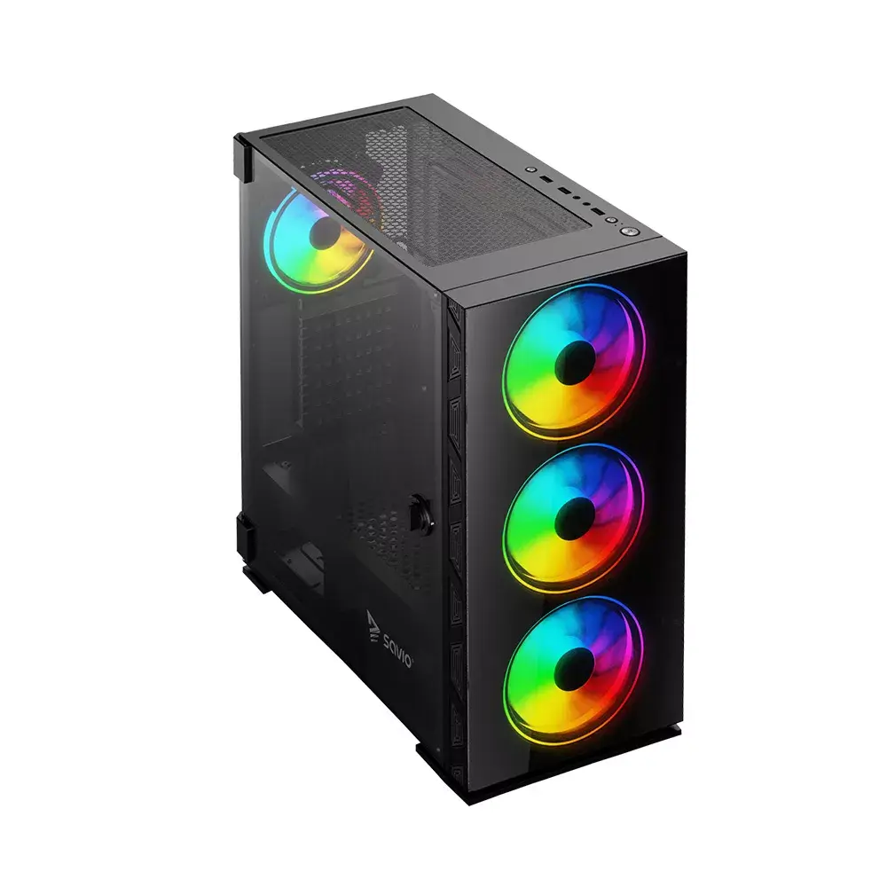 Корпус SAVIO Prime X1 ARGB Glass Photo 7