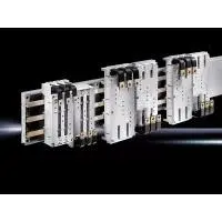 Ierīču adapters Rittal CB-Geräteadapter SV 9345.710 priekš sliedes biezuma 5, poliamīds pelēks (B x H 140 x 345 mm)