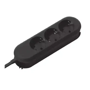 Удлинитель Bachmann SMARTLINE 1.5м 3 AC розетки Черный