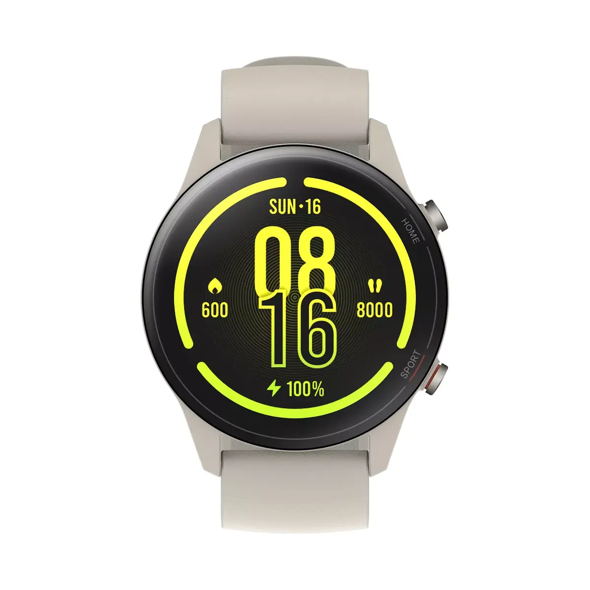Viedpulkstenis Xiaomi Mi Watch Bežs, 6934177725753