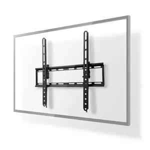 Wall mount Nedis TVWM1131BK for TVs 58.4–139.7 cm (23"–55"), up to 35 kg, VESA 100×100–400×400, tilt 0–20°, black