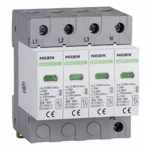 Ограничитель перенапряжений Noark EX9UE1+2 12.5 кА 4P 275 В
