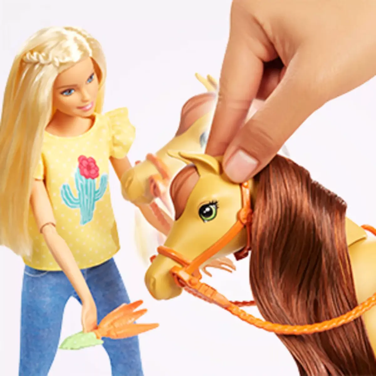 MATTEL Barbie komplekts — lelle, zirgi un aksesuāri Photo 3