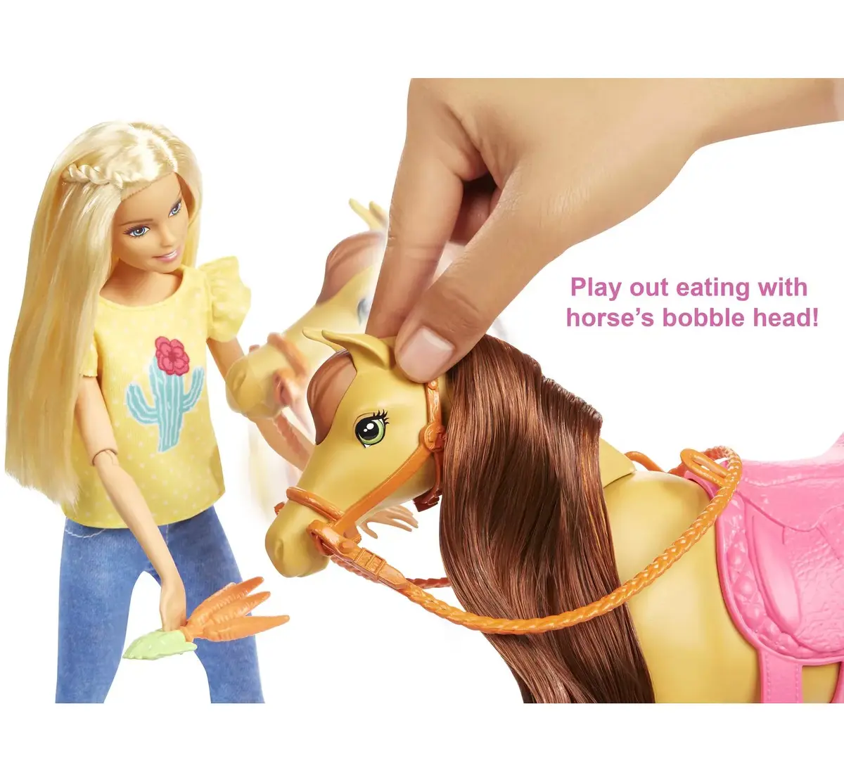 MATTEL Barbie komplekts — lelle, zirgi un aksesuāri Photo 7