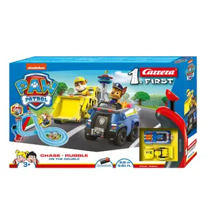 Racing vehicle and play track CARRERA 20063035 — PAW Patrol 'On the Double', multicolour, for ages 3+