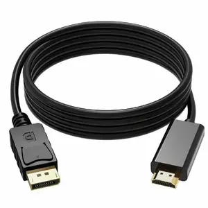 DisplayPort to HDMI cable RoGer RO-DP-HDMI-BK, 4K x 2K, 1.8 m