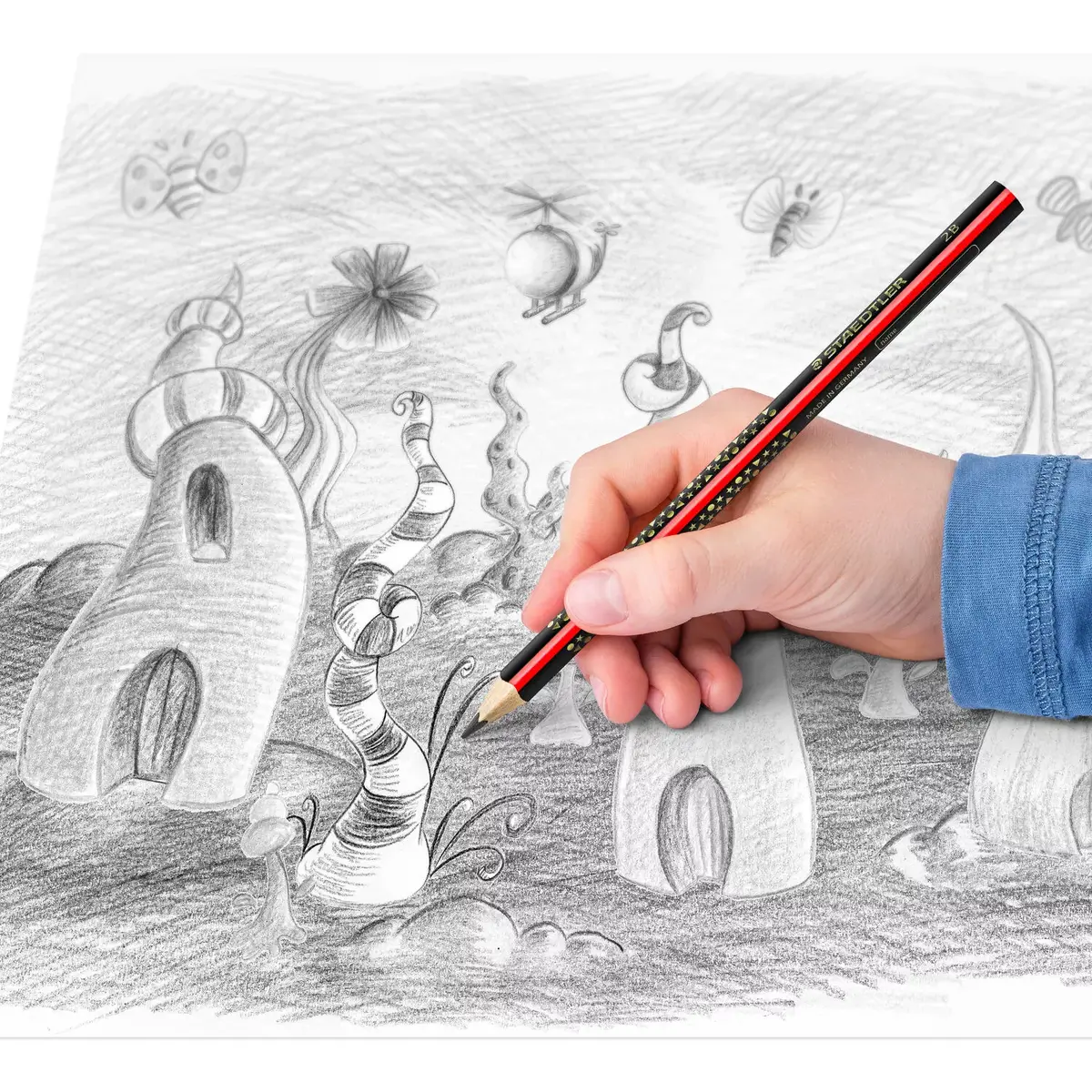 Zīmulis Staedtler Jumbo 2B, sešstūra, Ø 3 mm Photo 3