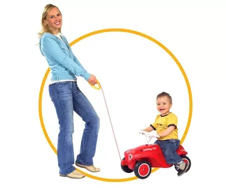 BIG Bobby-Car-Seil Red Yellow Photo 2