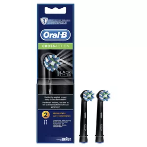 Oral-B 80318254 zobu sukas galviņa 2 pcs Melns