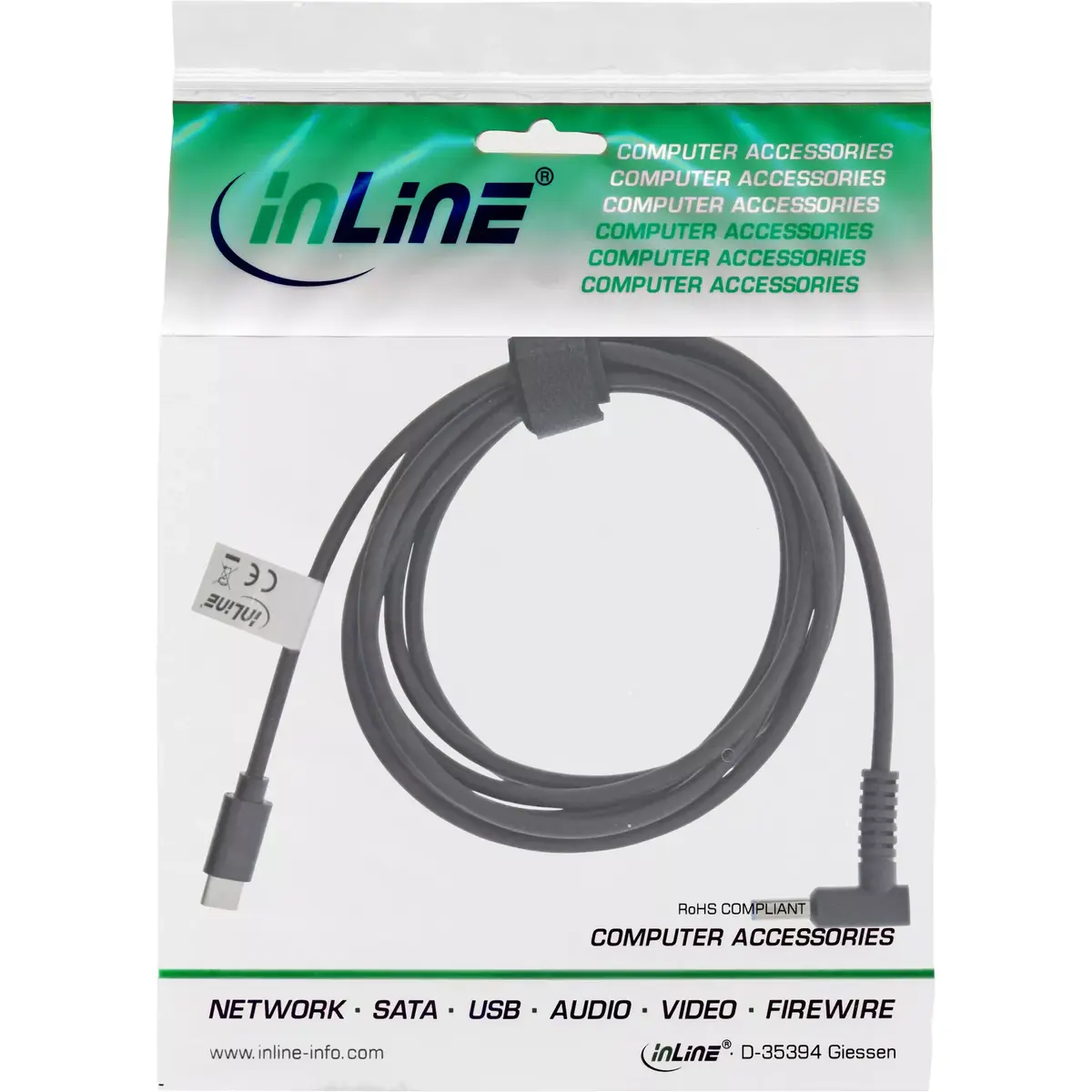 USB-C to HP Notebook Charging Cable InLine Photo 2