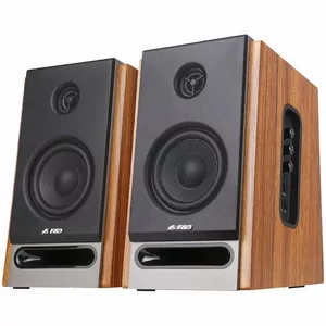 Акустическая система FENDA R27BT мультимедиа, Bluetooth 5.0, 25 Вт х2 (RMS), USB, оптика, AUX, деревянный корпус, пульт