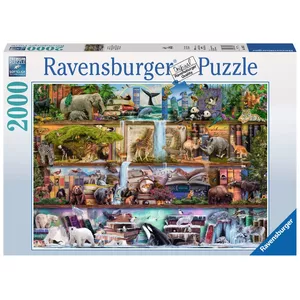 Пазл Ravensburger Großartige Tierwelt 2000 деталей — Флора и фауна, ширина 800 мм