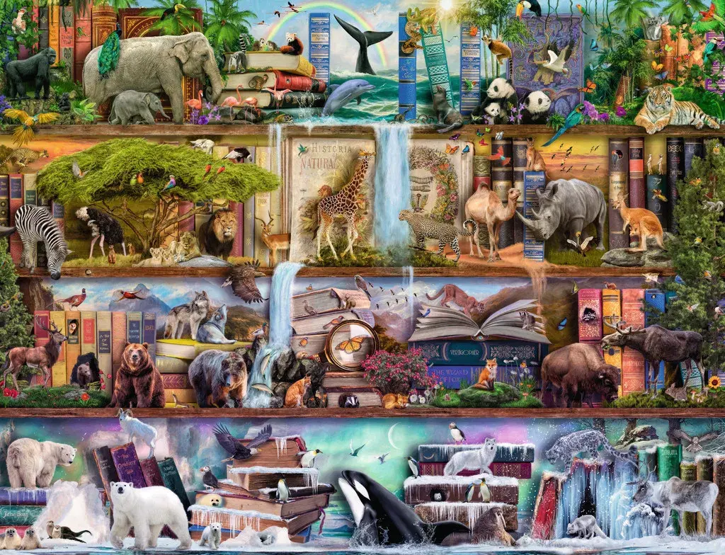 Ravensburger Großartige Tierwelt — 2000 daļu puzle Photo 2