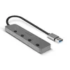 USB centrmezgls Lindy 4 Port USB 3.0 Hub Photo 2