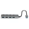 USB centrmezgls Lindy 4 Port USB 3.0 Hub Photo 3