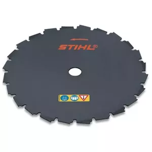 Нож для кустореза STIHL 41197134200 — сталь, чёрный, 1 шт.