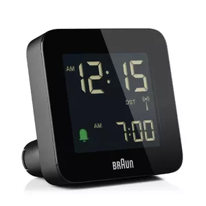 Digital alarm clock Braun BC09-DCF Black