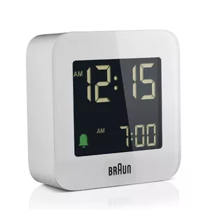 Braun BC08 Digitāls modinātājs Balts