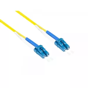 Fibre optic cable Alcasa LW-9005LC 0.5m 2x LC Yellow