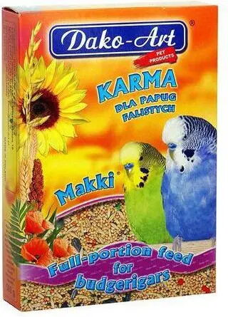 Barības maisījums Dako-Art Makki — Pilnvērtīga