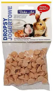 Dako‑Art Dropsy yogurt snack for rodents 75 g – treat for small pets
