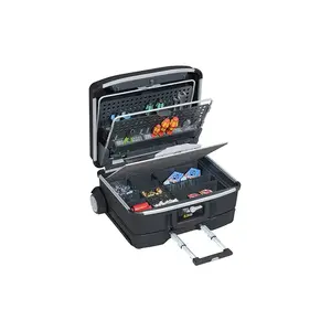 Trolley case Allit 457810 Black Plastic Polycarbonate Polypropylene