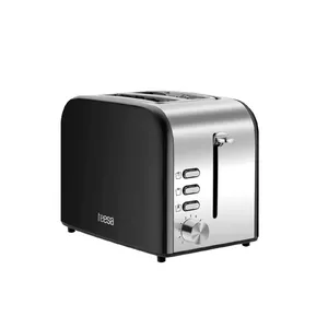 Toaster TEESA TSA3300 — 850W, 6 roasting levels, defrost and reheat, silver