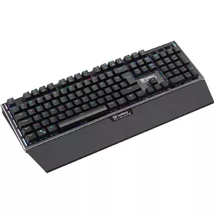 Sandberg 640-26 tastatūra USB AZERTY Beļģijas Melns