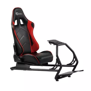 Racing simulation cockpit White Shark RSC-303 adjustable seat sturdy frame