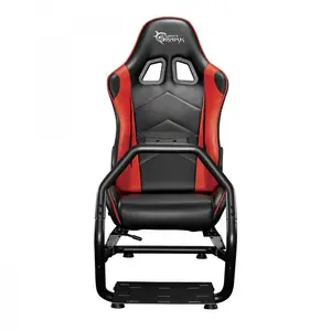 Racing simulation cockpit White Shark RSC-303 adjustable seat sturdy frame