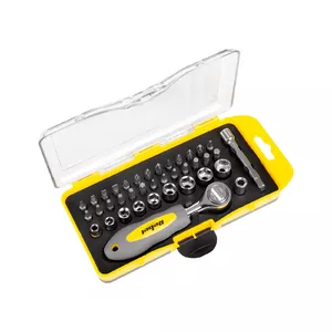 Screwdriver Bit Set Rebel RB-1104 — Universal 38 Pieces, assorted drive types