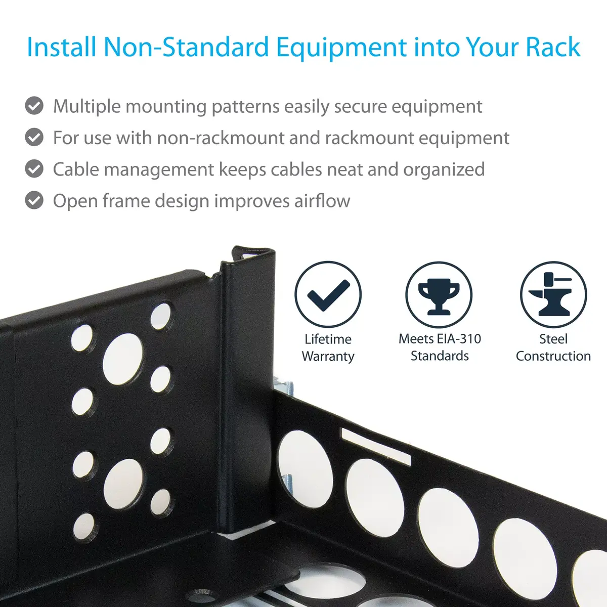 Rāmis StarTech.com UNIRAILS2U Photo 4