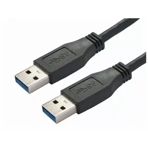 USB Cable Bachmann 918.176 USB 3.2 Gen 1 1m Black
