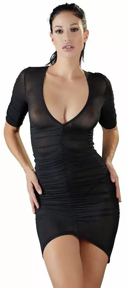 Мини-платье с рюшами cottelli collection Ruffles M Photo 2