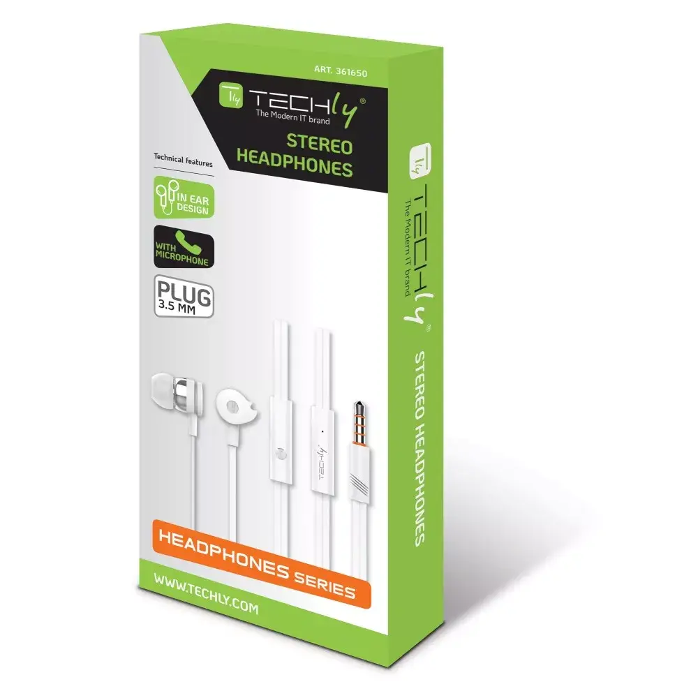Techly vadu in-ear austiņas 361650 Photo 2