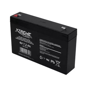 BLOW UPS battery XTREME 6 V 7.2 Ah, 1 cell, Black