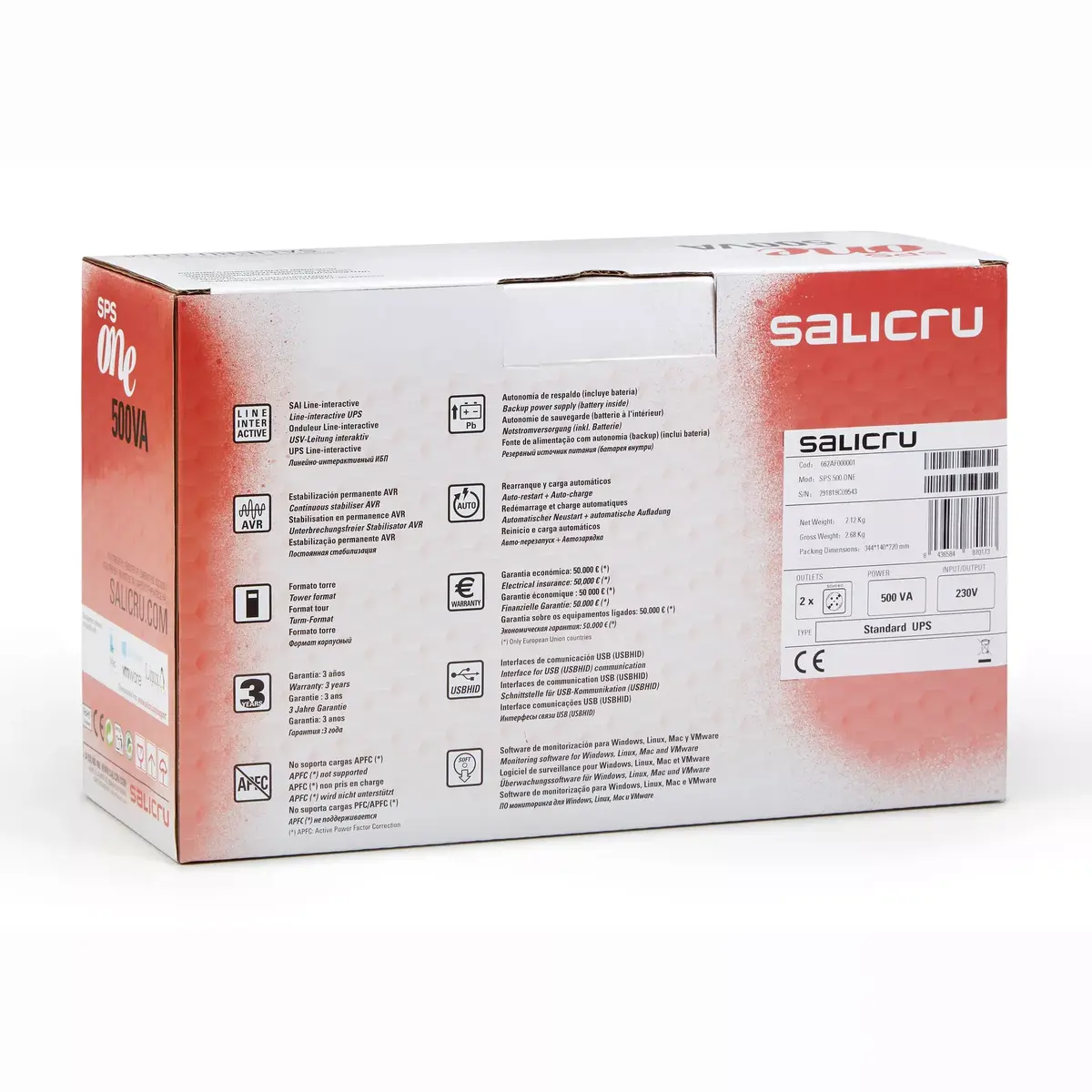 ИБП Salicru SPS 700 ONE Photo 4