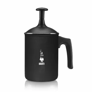 Bialetti 00AGR395 Piena putotājs un sildītājs Rokas elektriskais piena putotājs Melns