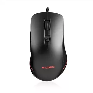 Игровая мышь Logic LM-STARR-ONE, оптическая, 3200 DPI, 6 кнопок, USB Type-A, для правой руки, черная