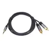 PREMIUMCORD кабель 3,5 мм на 2x RCA 1,5 м Photo 6