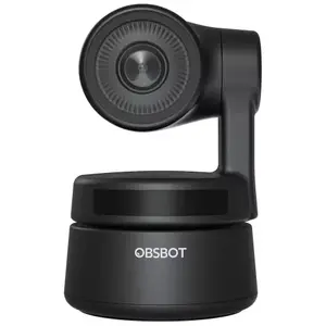 Webcam Obsbot Tiny — Full HD 1920×1080, 30 fps, USB, Clip/Stand, Black